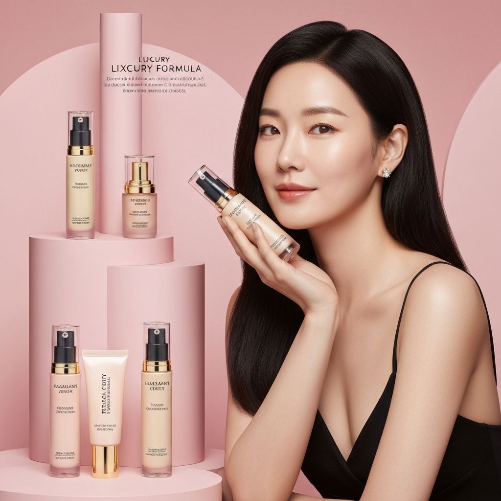 Beauty product photography